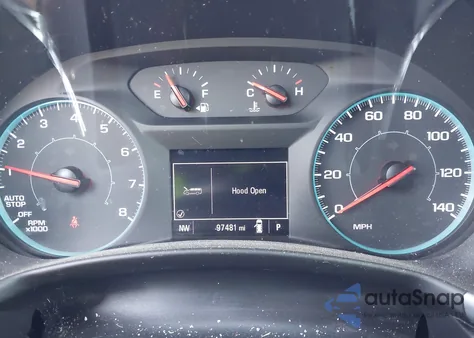 2022 Chevrolet Equinox Fwd 1Fl из США, поврежденный, VIN 2GNAXFEV3N6144655